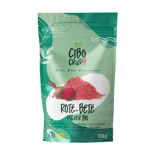 Cibo Crudo Crudo Biologico Vegan Rote Beete Pulver