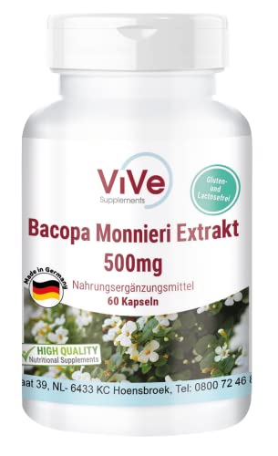 Vive Supplements Bacopa Monnieri