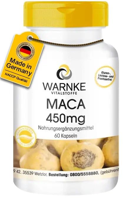 Warnke Vitalstoffe Gelbes Maca