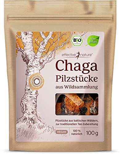 Effective Nature Chaga Pilz Produkte
